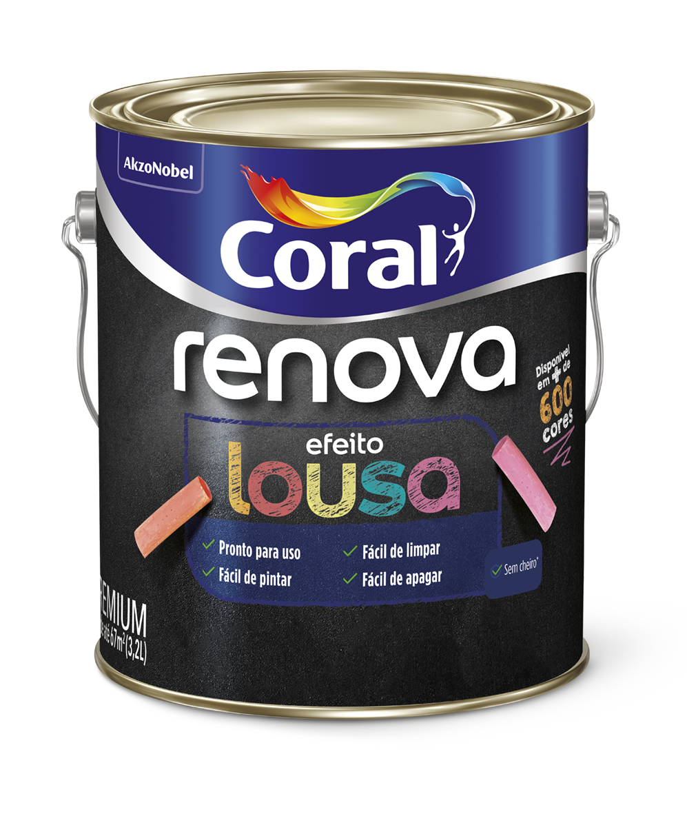 Coral Renova Efeito Lousa